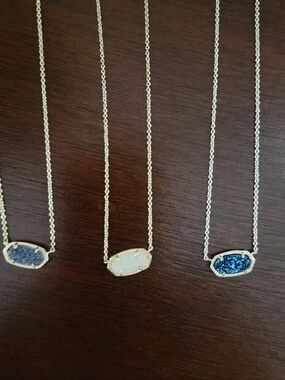 Kendra Scott Druzy Elisa Necklace Set If 3